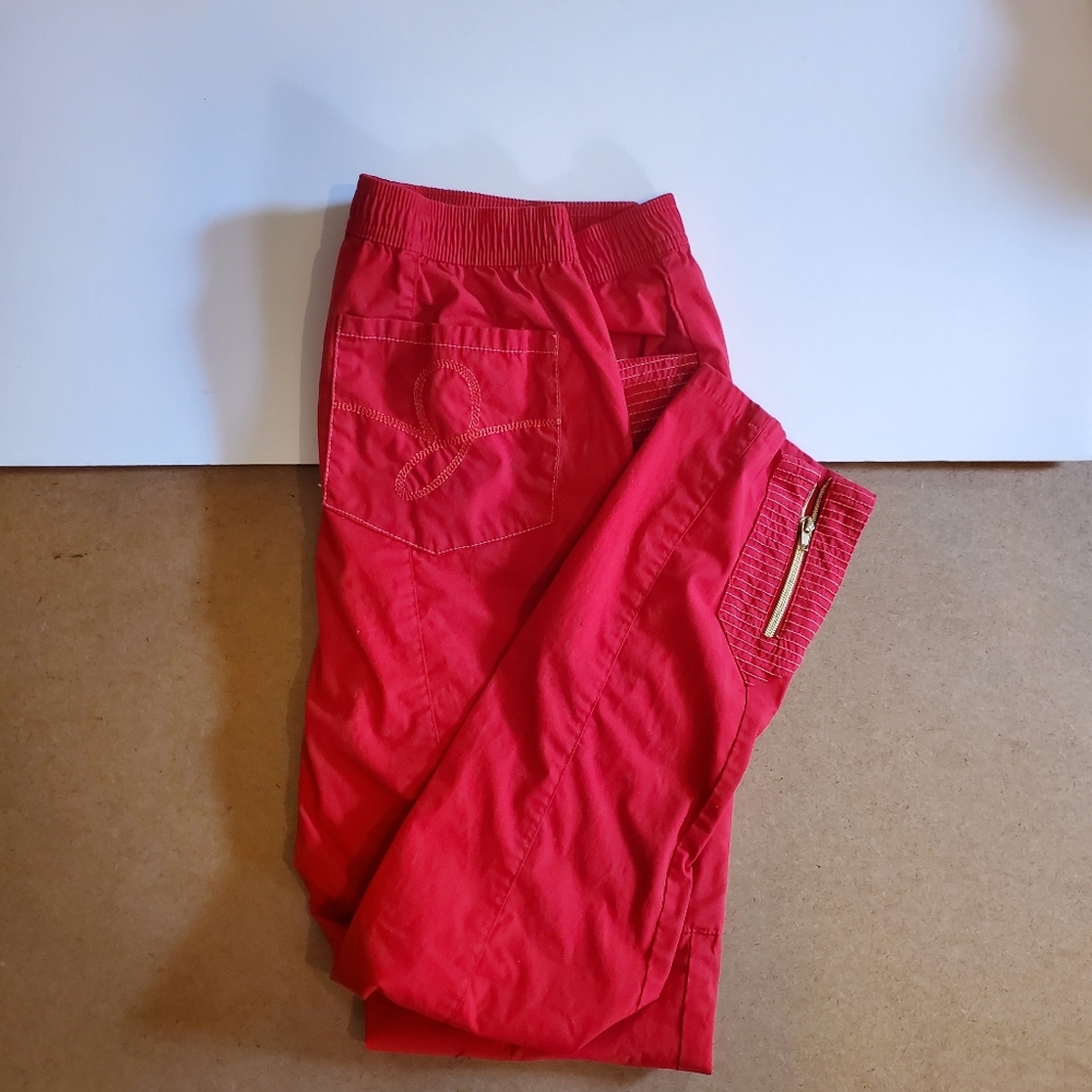 Red Scrub Pants Jaanuu